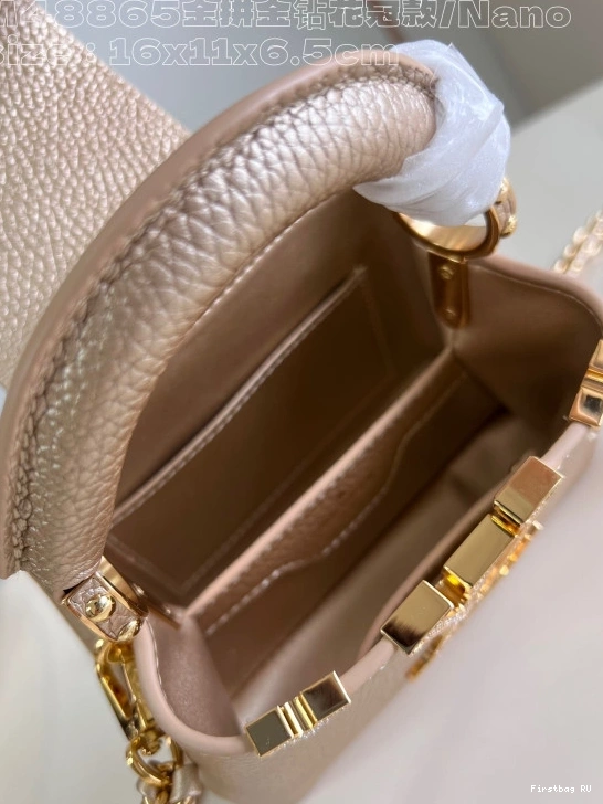 Firstbag nano-16*11*6.5CM VUITTON CAPUCINES LOUIS 0723